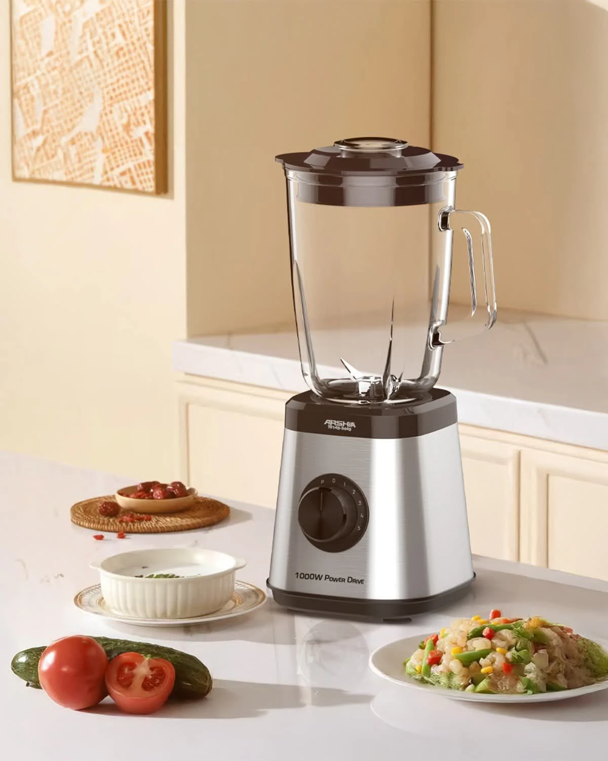 خلاط ارشيا بلمطحنه 1000 واط-منتجات ارشيا - مصر