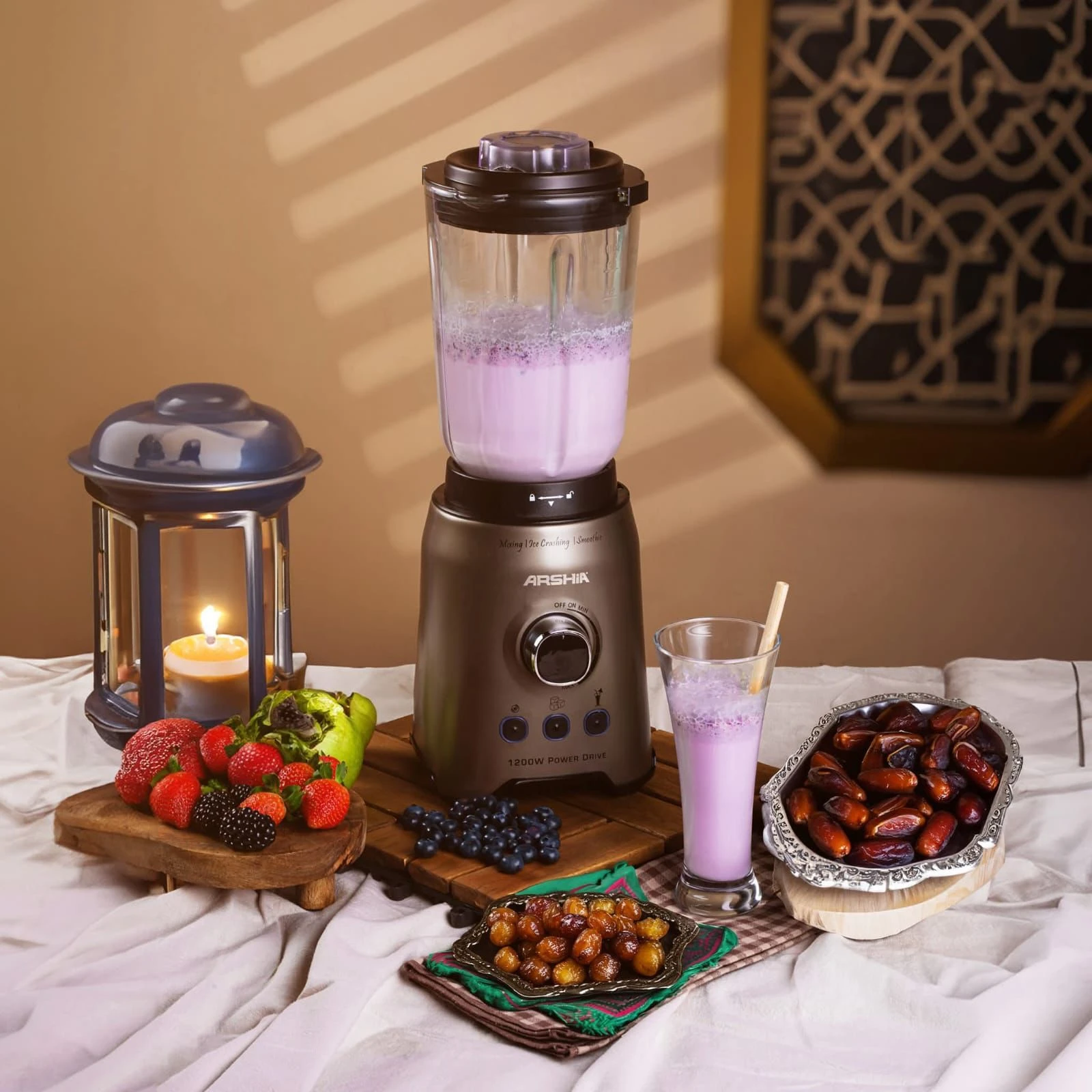 خلاط ارشيا بلمطحنه 1200 واط-منتجات ارشيا - مصر