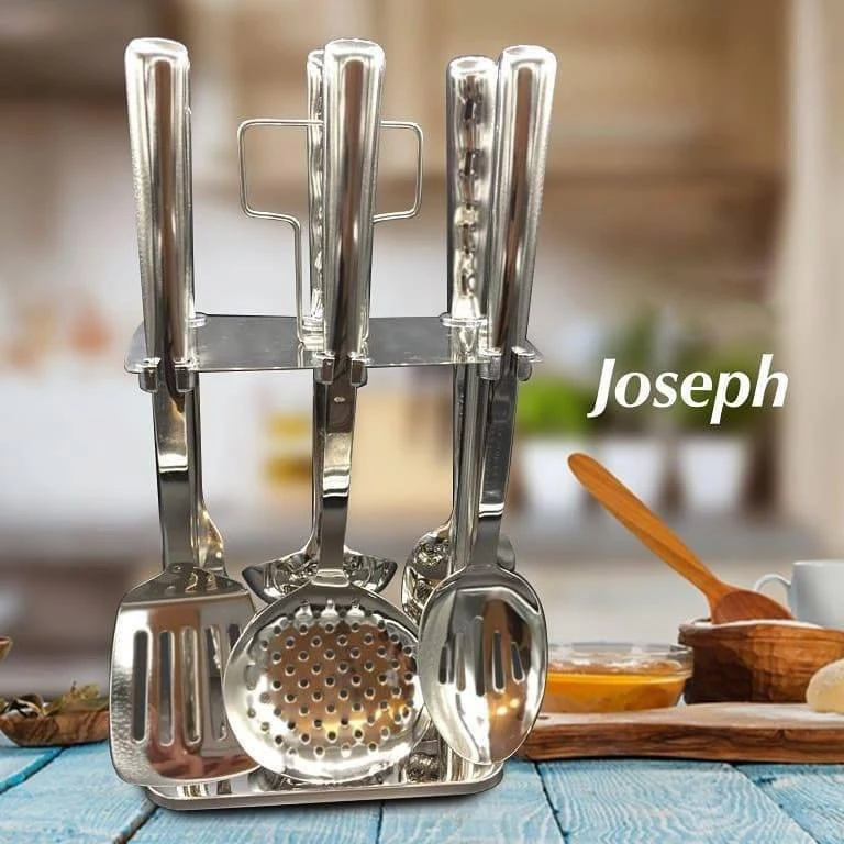 طقم توزيع استالس اصلي 18علي10 .. 7قطع-منتجات ارشيا - مصر